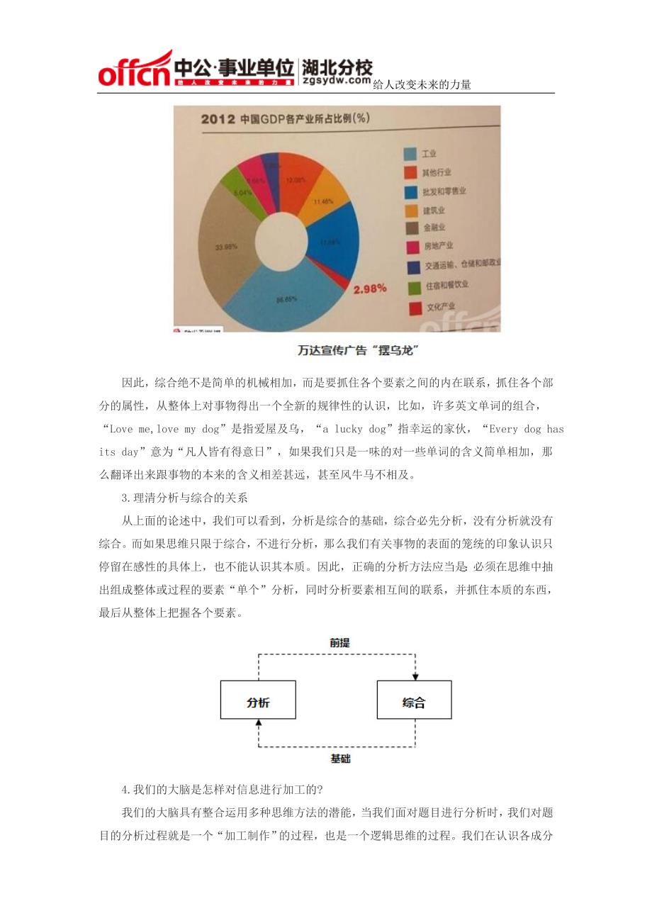 2015事业单位考试面试备考：将综合分析能力具体化的方法(三)_第2页