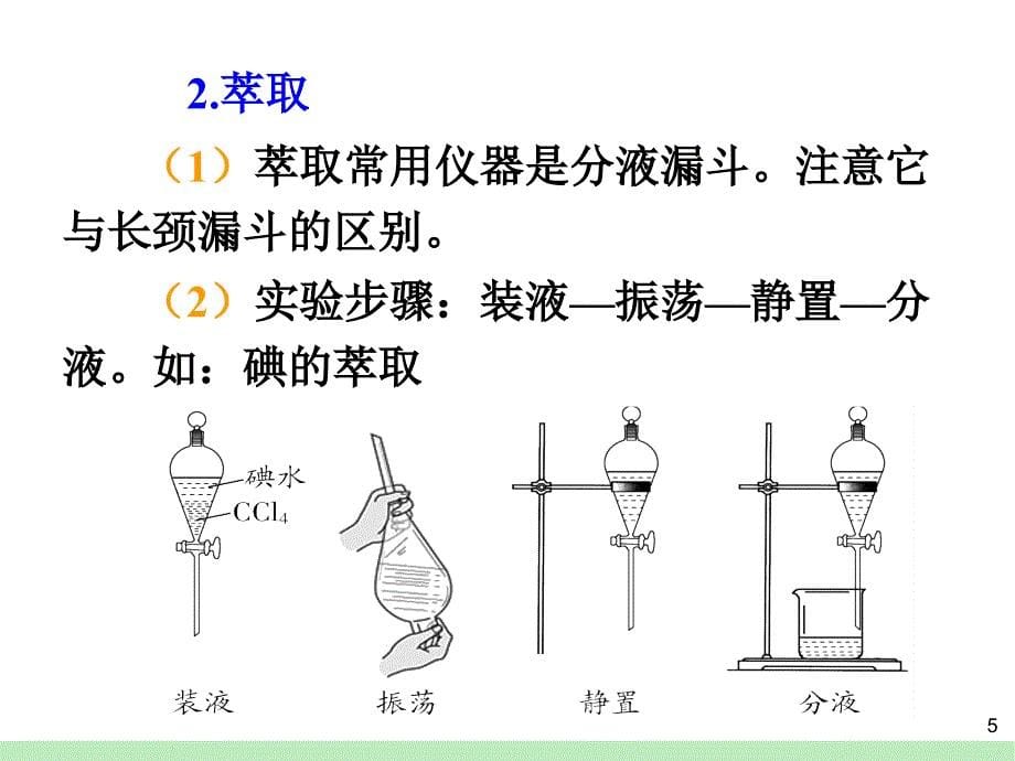 第1章第2课时 化学实验基本方法(二)(1)_第5页