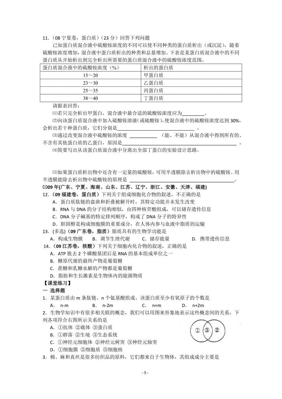 1-1细胞的分子组成_第5页