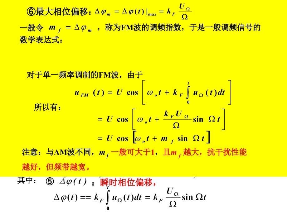 第6章 角度调制和解调  54页 1.6M PPT版_第5页