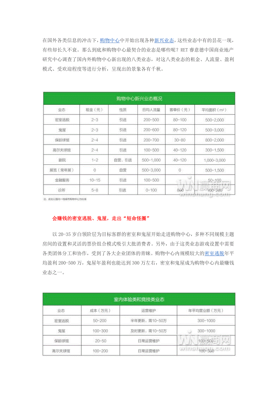 密室逃脱等八类新兴业态研究报告业态发展呈多元化_第1页
