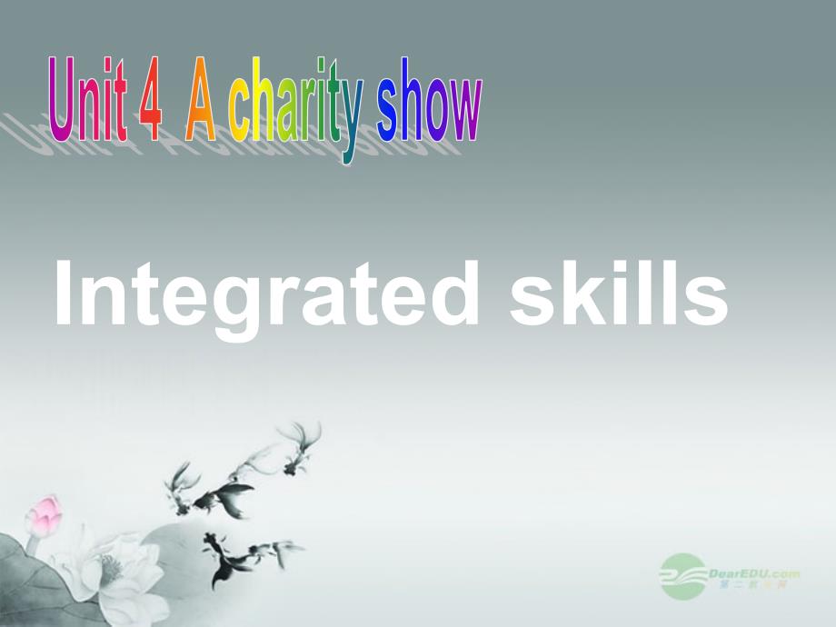 江苏省宜兴市屺亭中学八年级英语下册《Unit 4 A charity showl》Integrated skills课件 牛津版_第2页