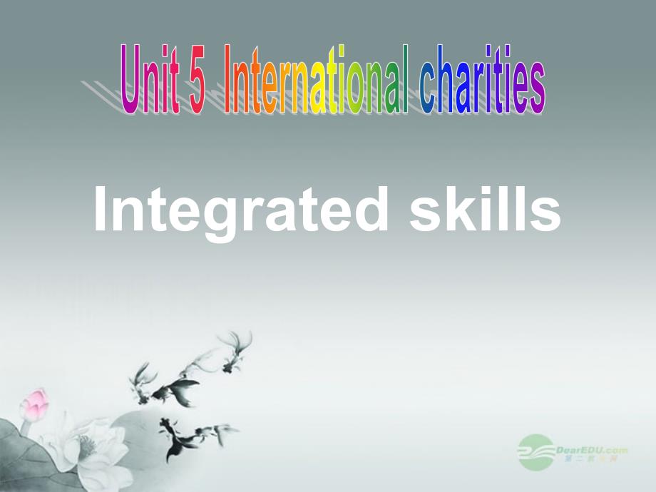 江苏省宜兴市屺亭中学八年级英语下册《Unit 5 International charities》Integrated skills课件 牛津版_第2页