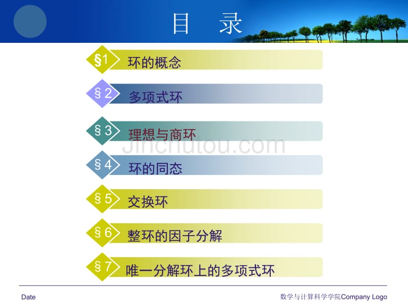 近世代数课件--2.3理想与商环_第2页