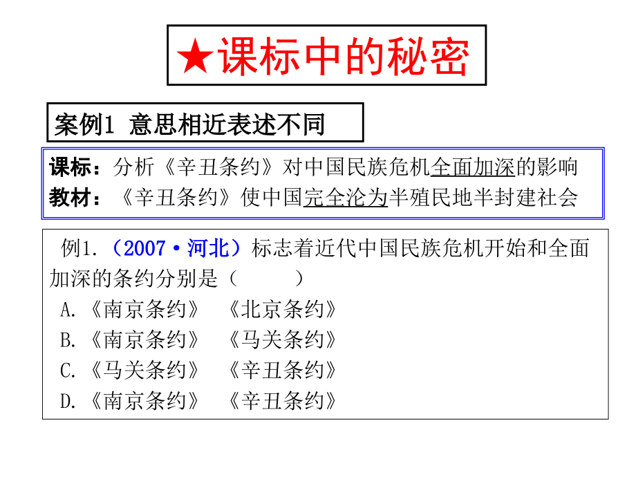 河北省保定市2016年中考历史研讨会资料：揭秘·技巧·策略·高分(共58张)_第3页