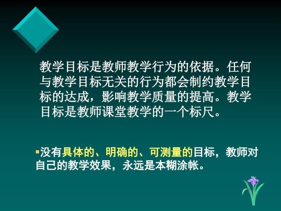 课堂教学目标设计与实例分析_第5页