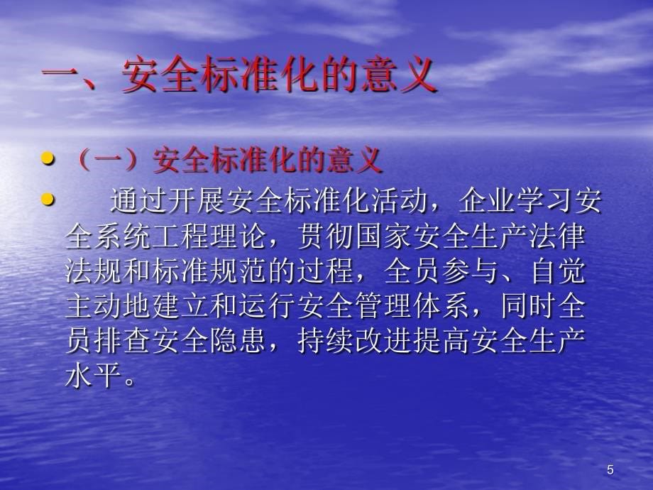 开展安全生产标准化活动的基本知识_第5页