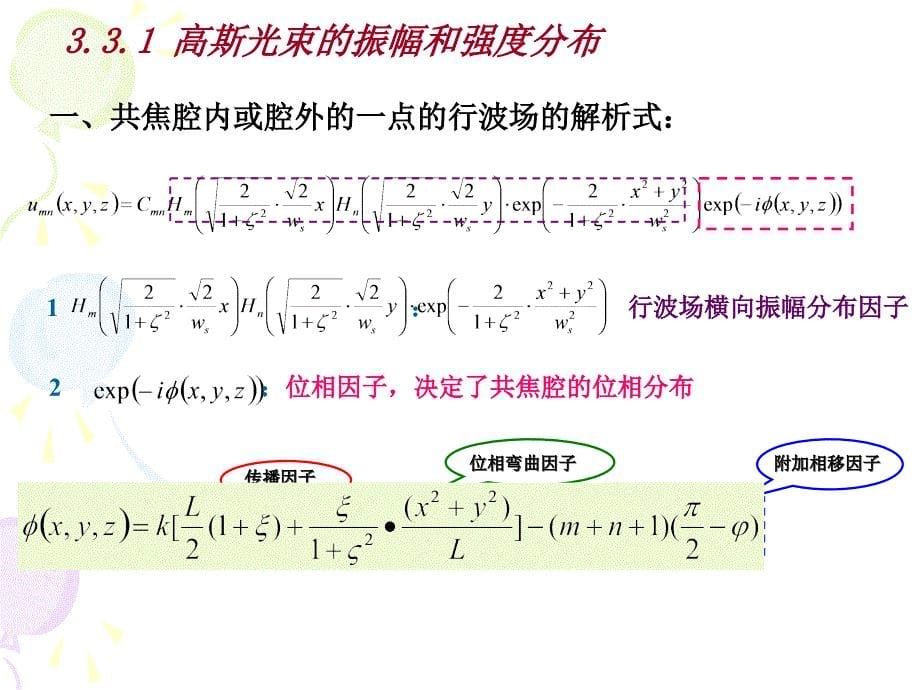 高斯光束的传播特性_第5页