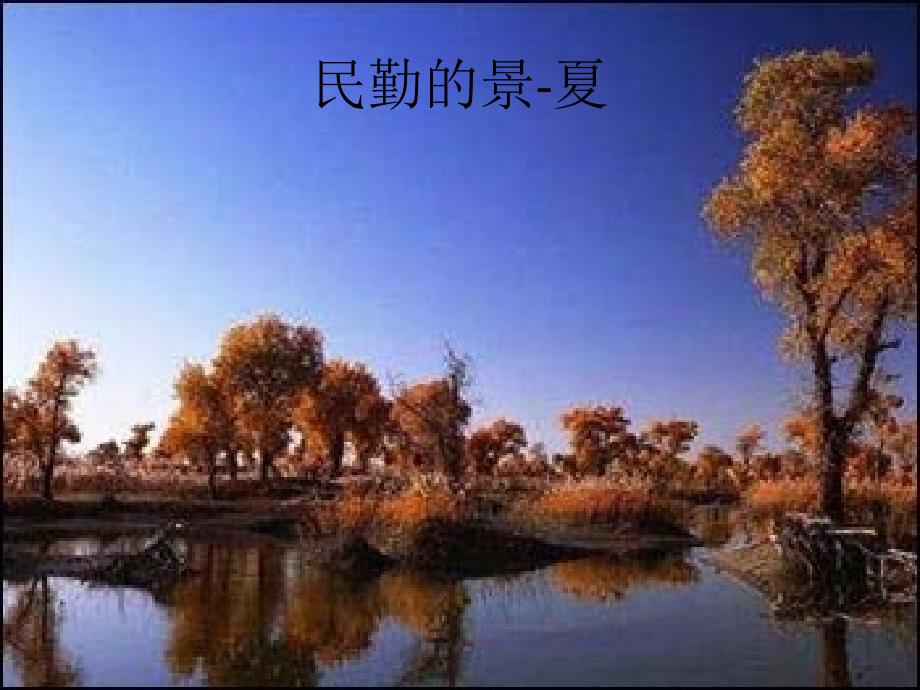 美丽的家乡-民勤_第4页