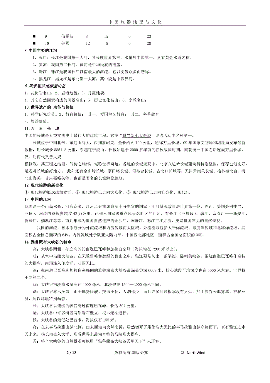 中国旅游地理与文化_第2页