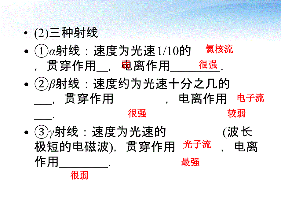 2012届高考物理 原子结构与原子核复习课件3_第4页