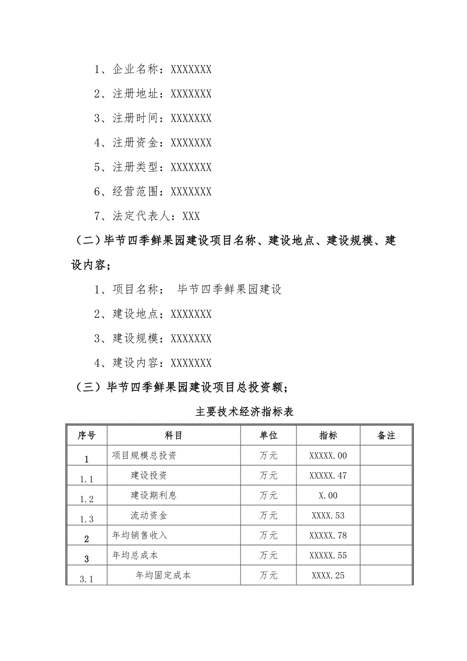 备案项目网上申报-毕节四季鲜果园建设项目(申报大纲)_第3页