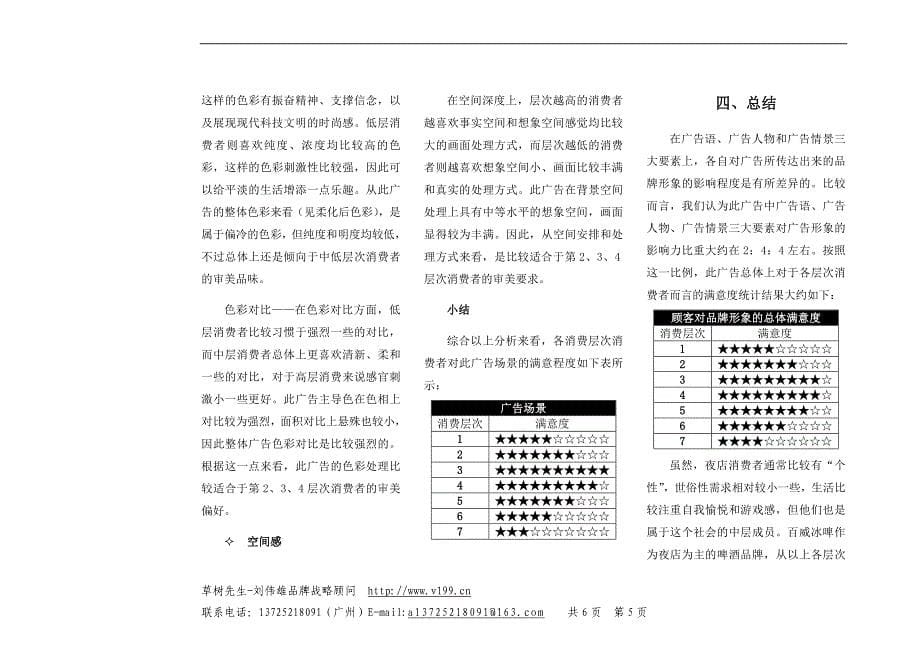 百威冰啤广告战略分析报告_第5页