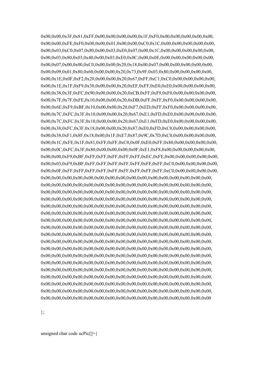 12864液晶显示程序(图案+文字)_第2页