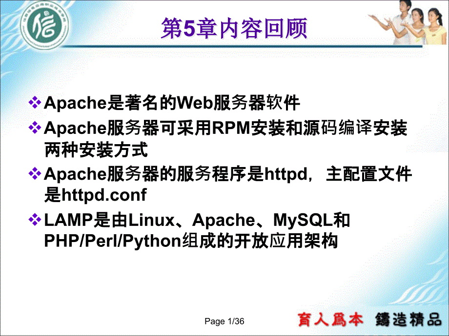 第6章 FTP服务的配置与应用_第1页