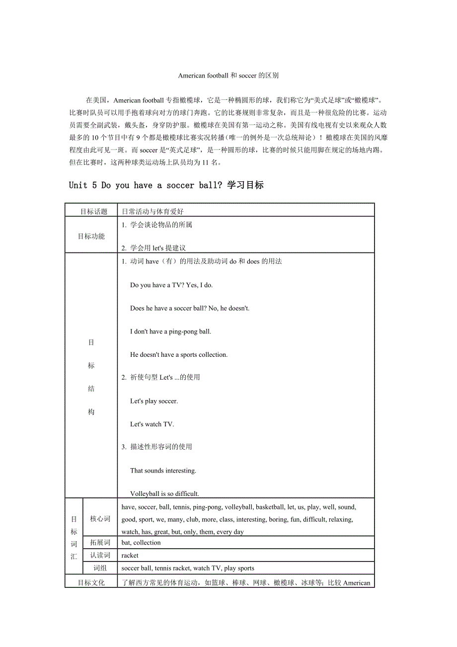 人教版七年级英语上册知识点unit5_第4页