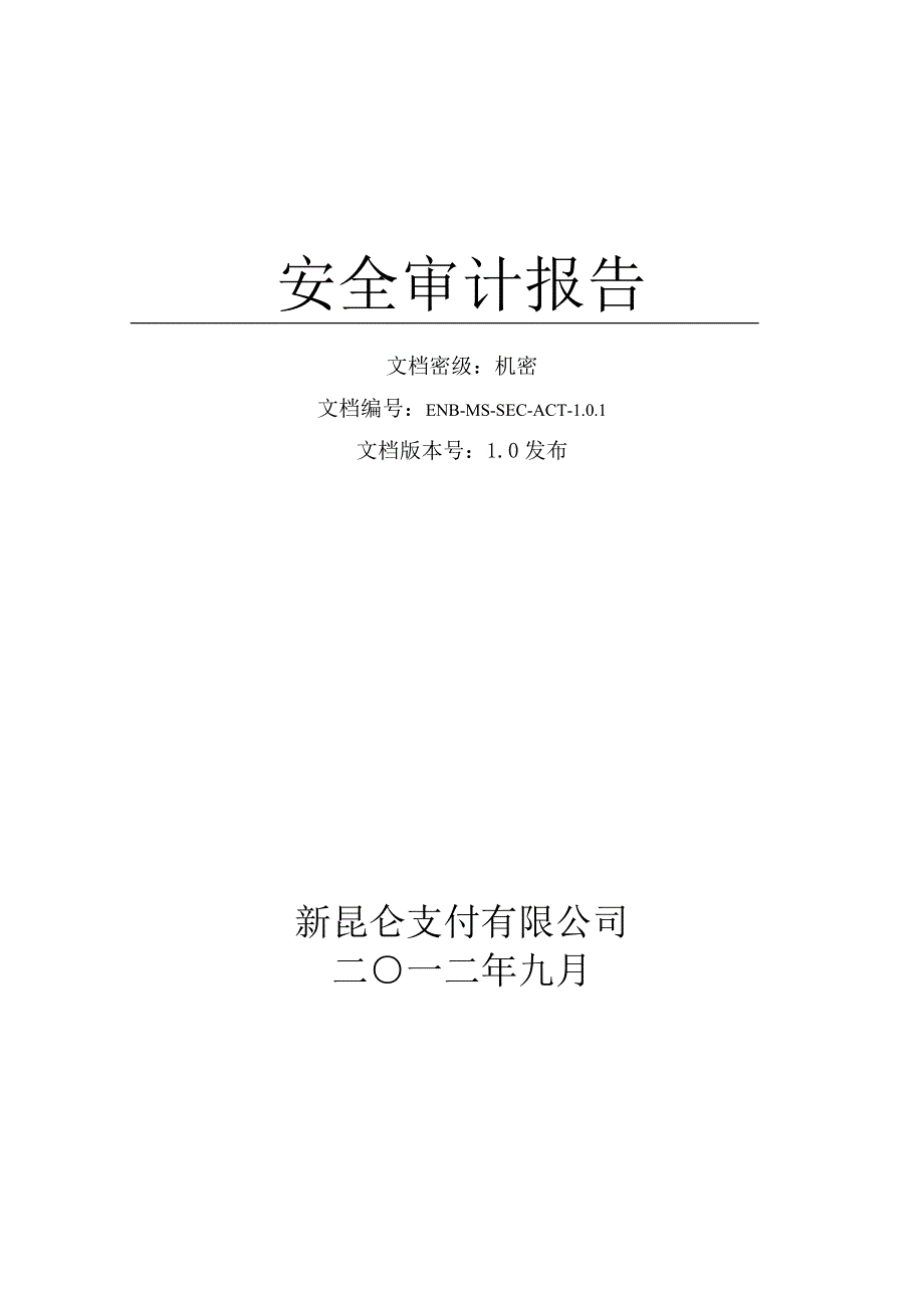 信息安全审计报告_第1页