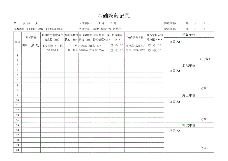 防雷检测用表_第3页