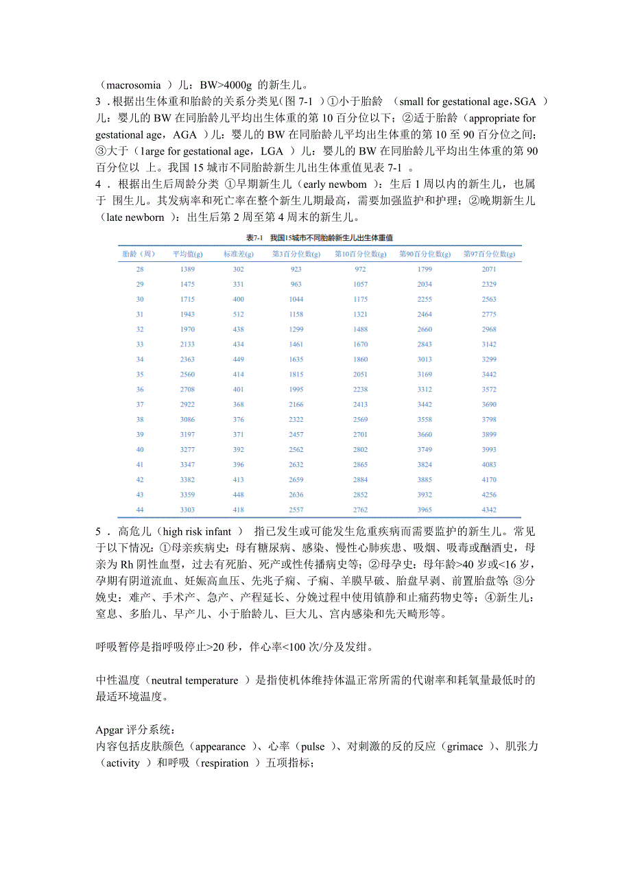 儿科考试重点一期修改稿_第3页