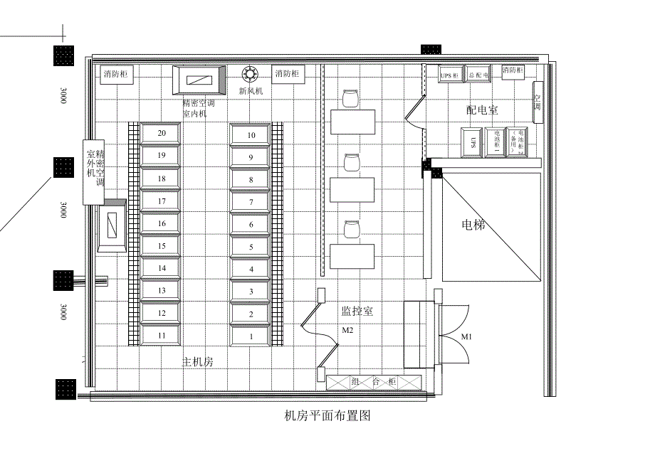 机房平面布置图_第1页
