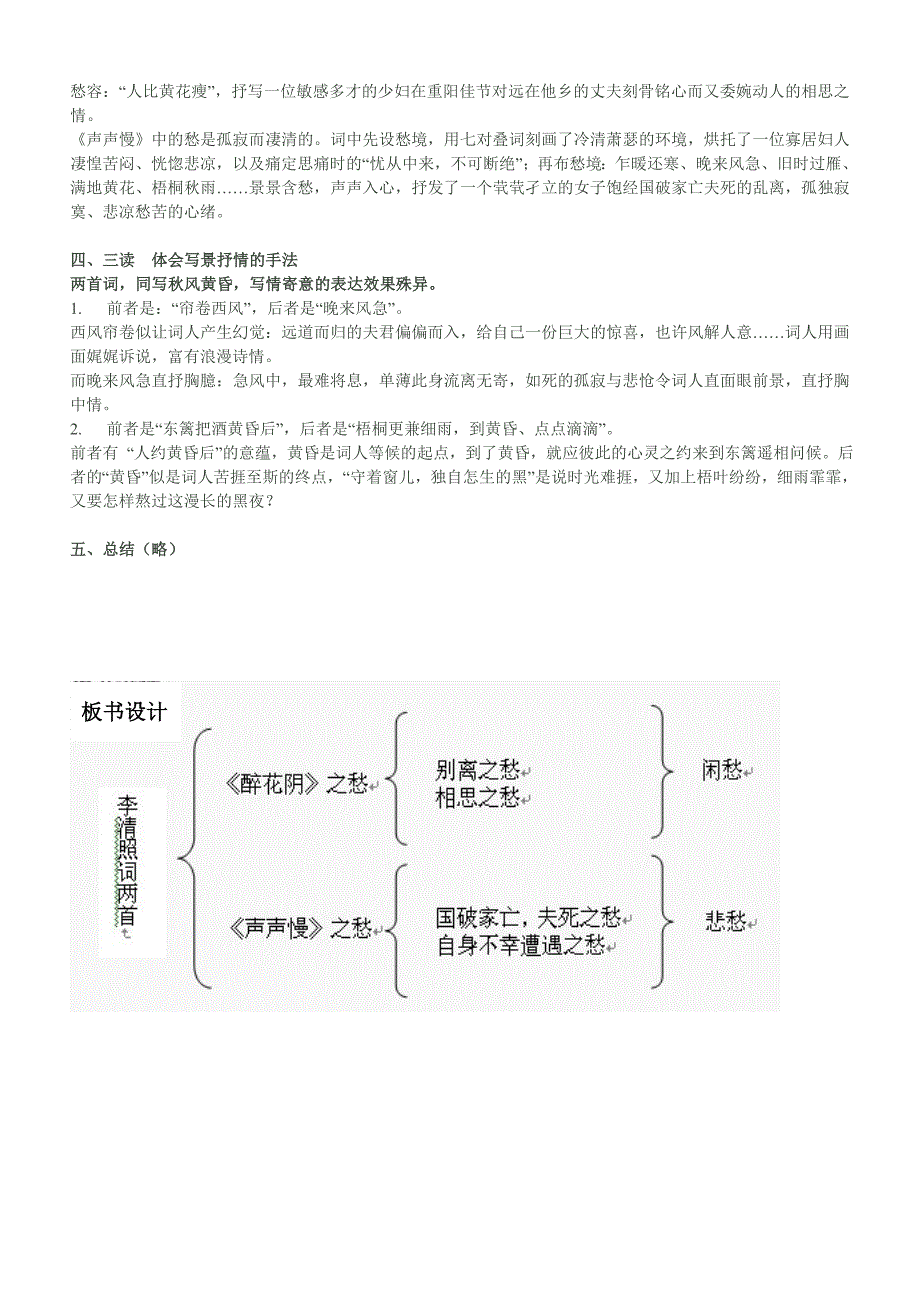 ——李清照词两首教学设计_第2页