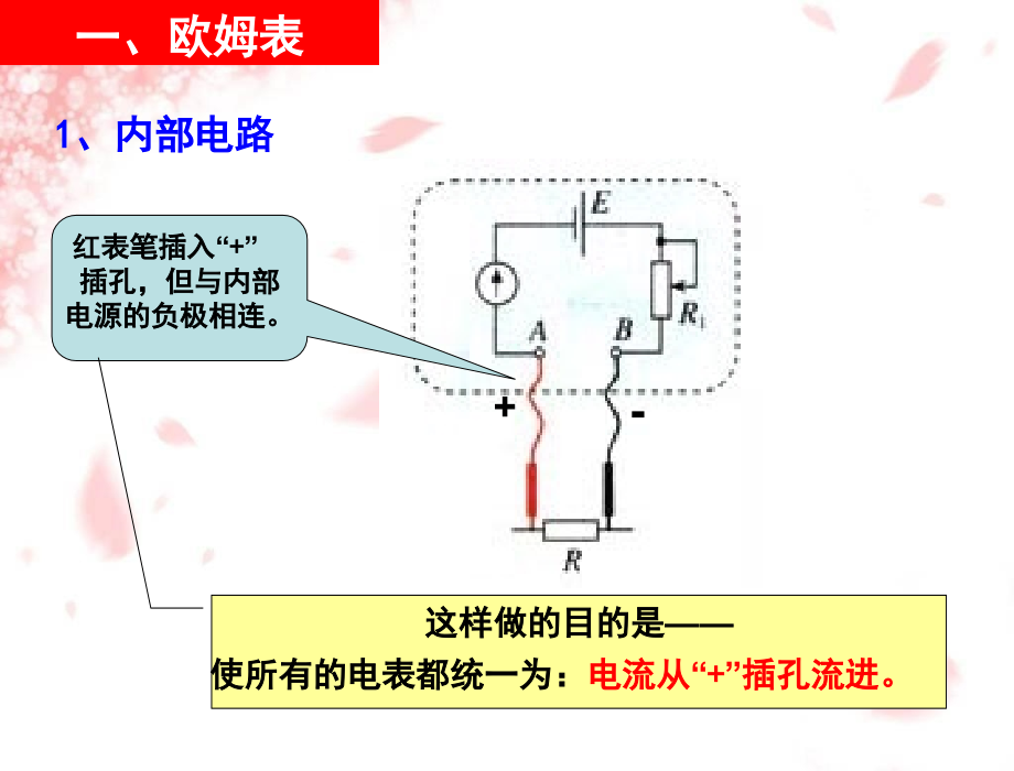 选修3-1第4章第2节多用电表的原理和实验：练习使用多用电表_第4页