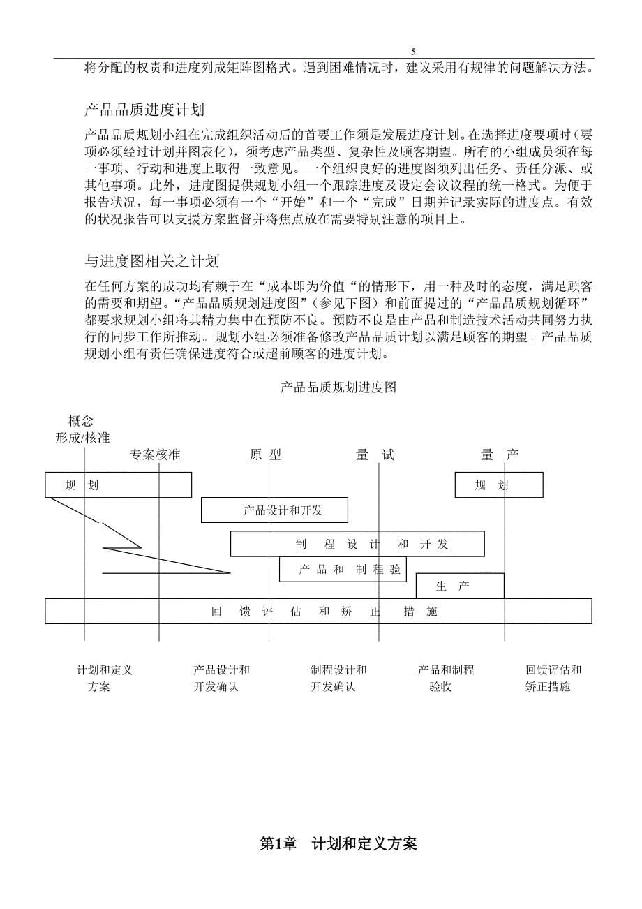 先期产品品质规划与管制计划APQP_第5页