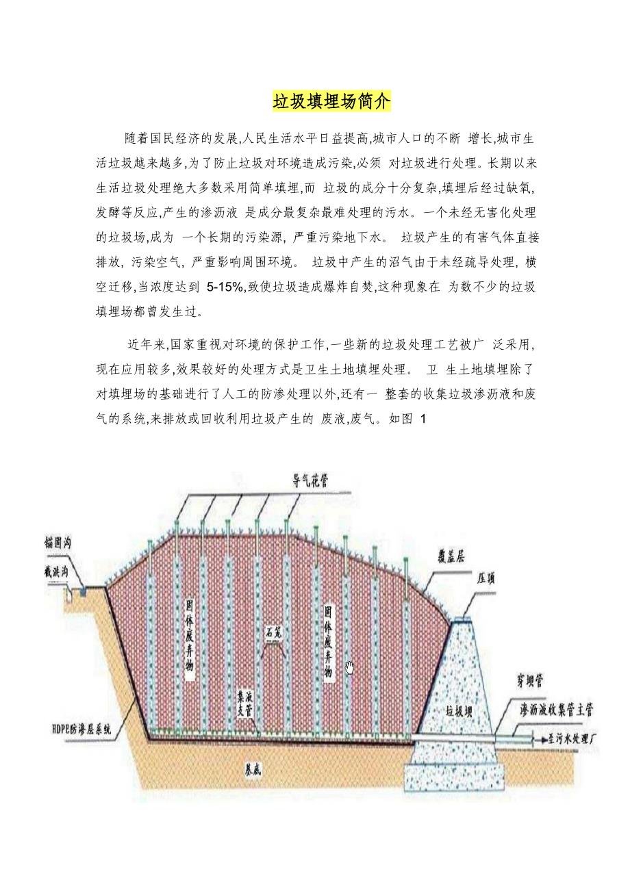 垃圾填埋场简介_第1页