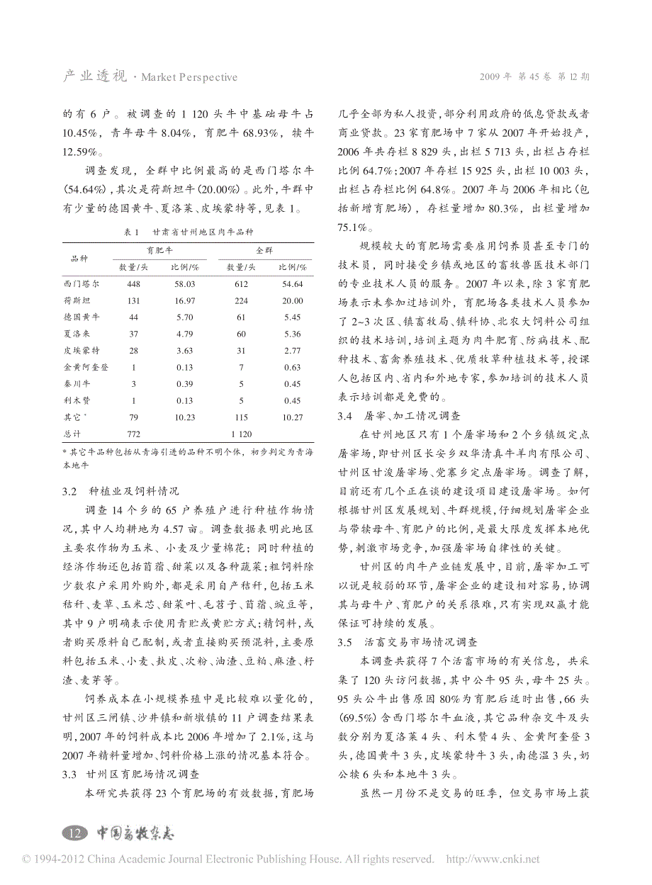 甘肃省甘州地区肉牛产业链调查报告_第2页