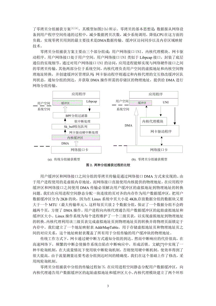 高速IP 网络流量测量系统的设计与实现（学位论文-工学）_第3页