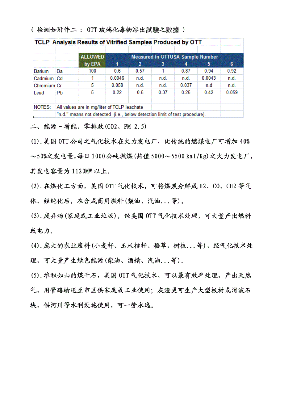 2015年美国OTT公司气化炉资料重点整理_第2页