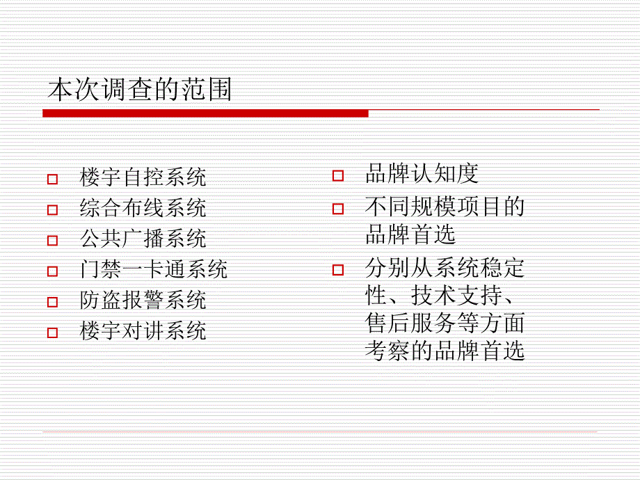 上海地区建筑智能化系统品牌调查报告_第4页