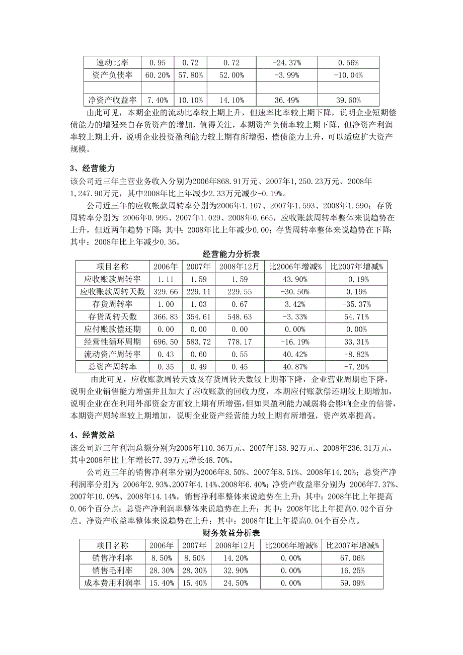 关于有限公司贷款的考察报告_第4页