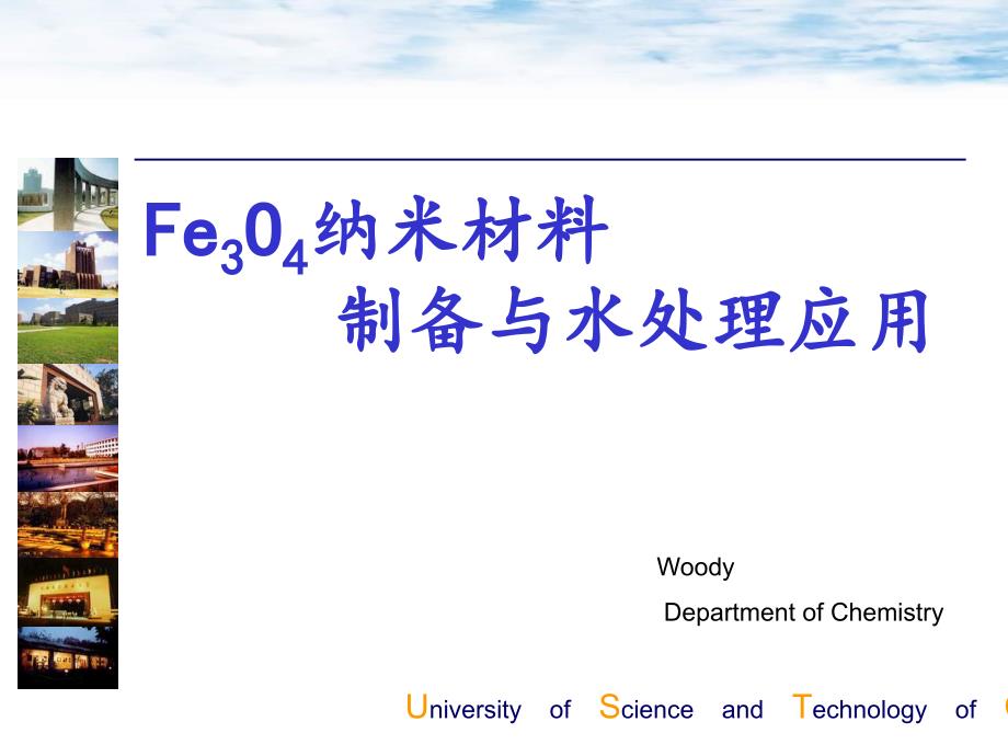 Fe3O4合成与改性_第1页