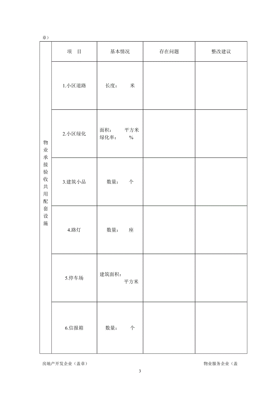 巴中市物业承接查验备案申请表_第4页