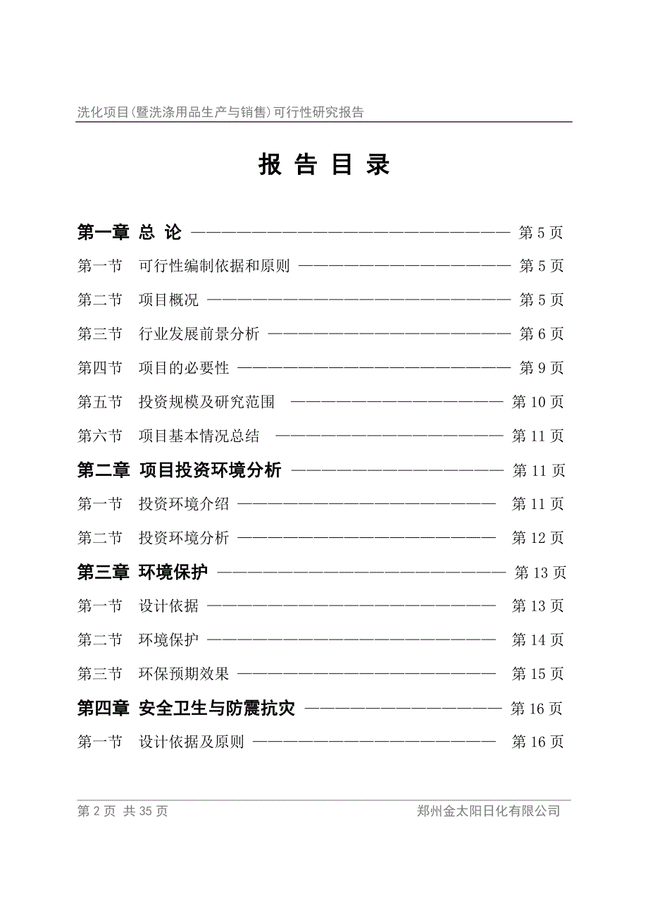 某公司项目可行性研究报告_第2页