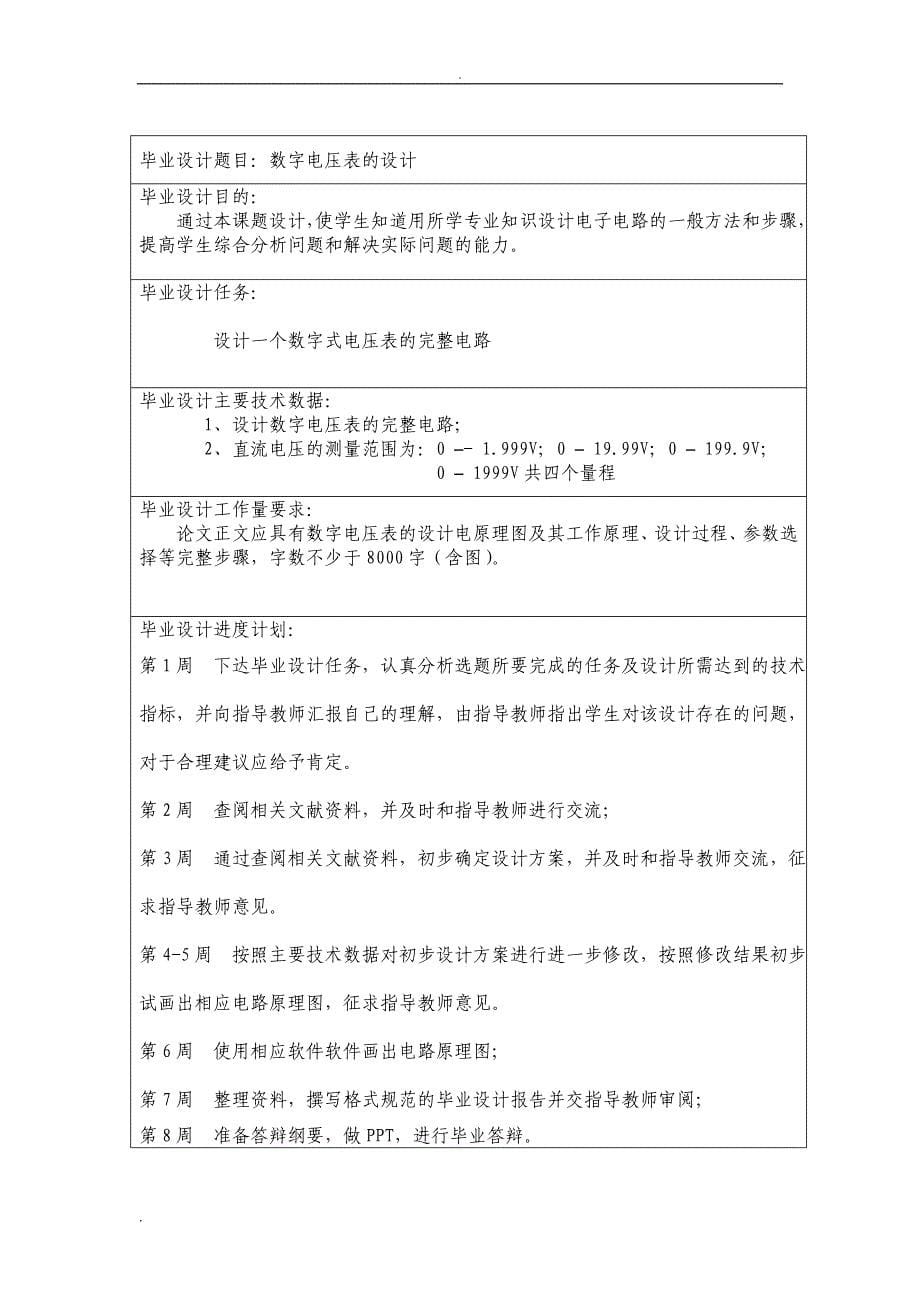 直流数字电压表毕业设计_第5页