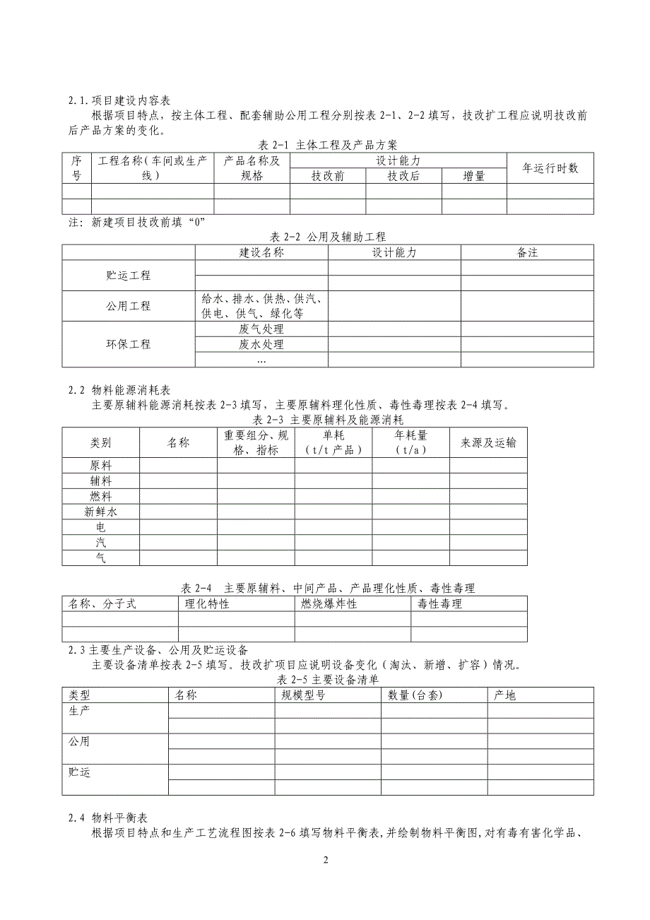 江苏省建设项目环境影响报告书编制主要图表规范说明_第2页