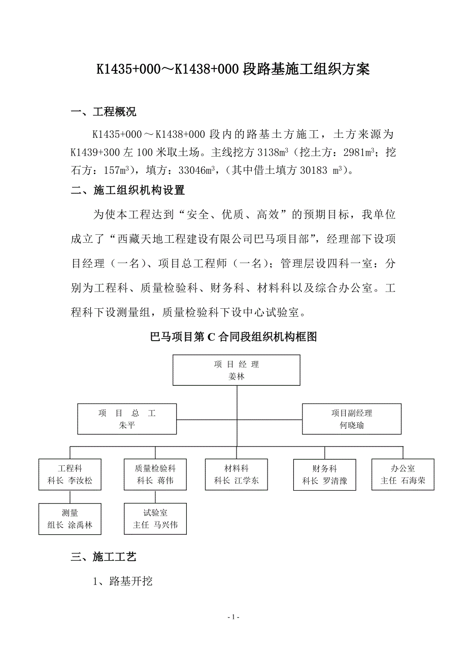 K1236-K1239路基分项工程施工组织方法_第1页