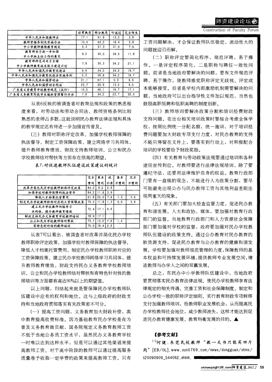 广东省民办中小学教师队伍建设现状与对策——基于广州市民办学校抽样调查问卷的分析_第4页