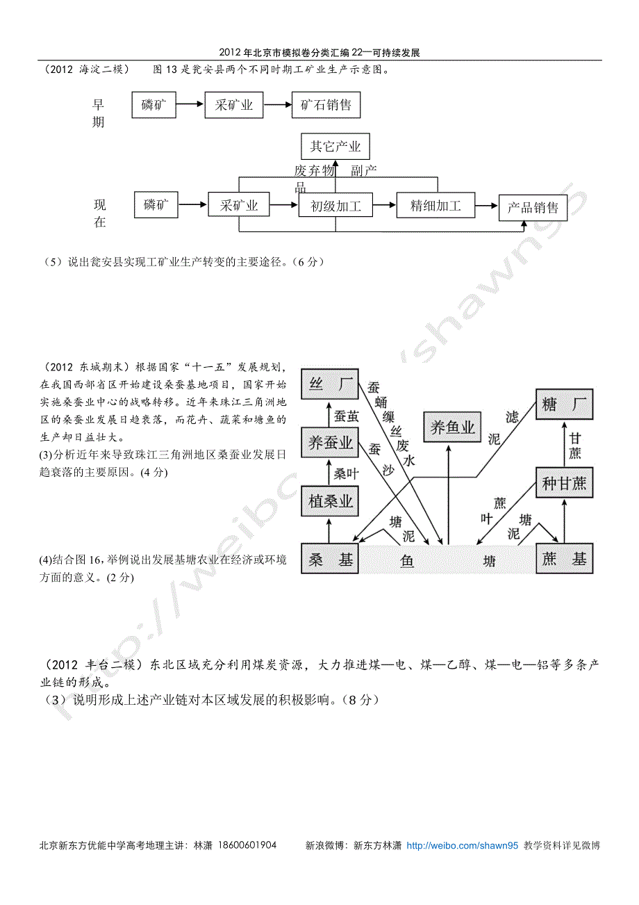 2012北京试卷分类22【可持续发展】_第2页