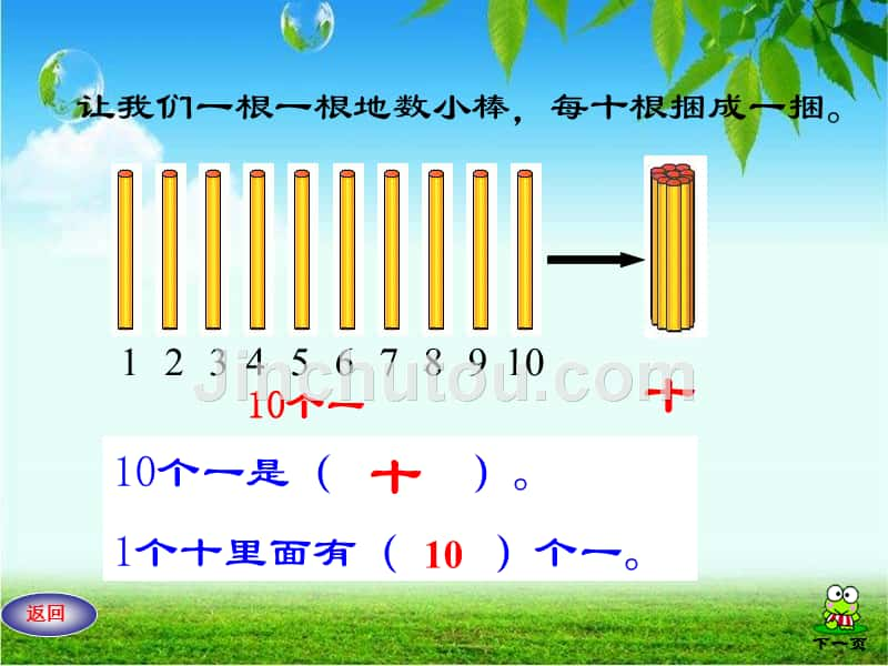 人教版一年级数学下《100以内数的认识》课件_第4页