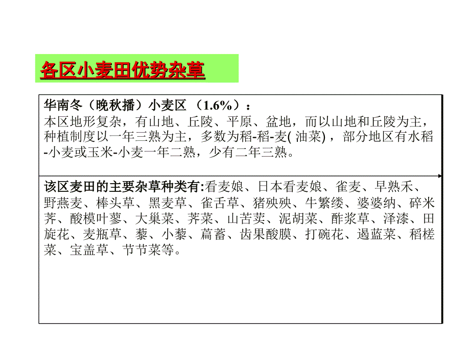 小麦田杂草分布八大区域_第4页