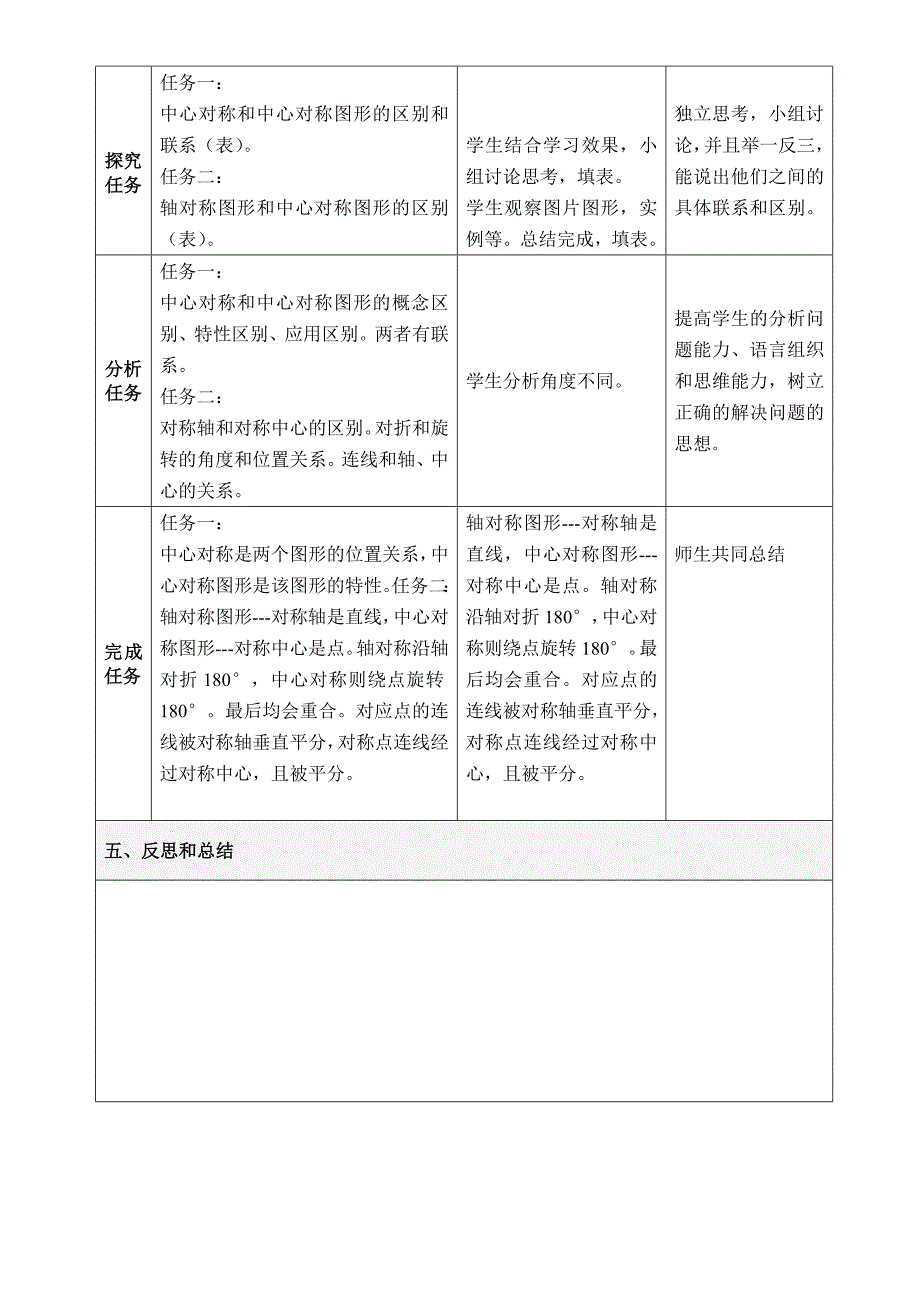 中心对称图形教学设计_第3页