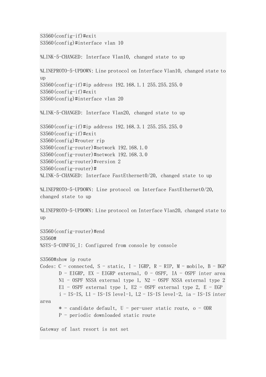 Packet Tracer 5.0实验(九) 路由器RIP动态路由配置_第3页