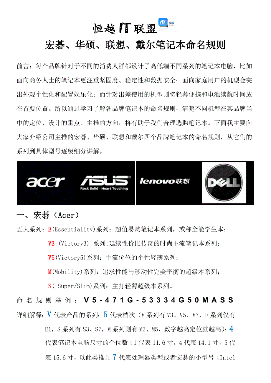 2、笔记本：命名规则详解及常识_第1页