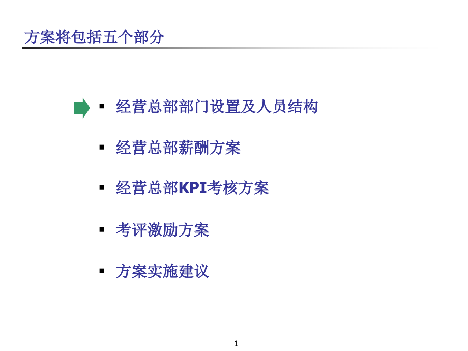 中远工业公司经营总部薪酬及KPI考核_第2页