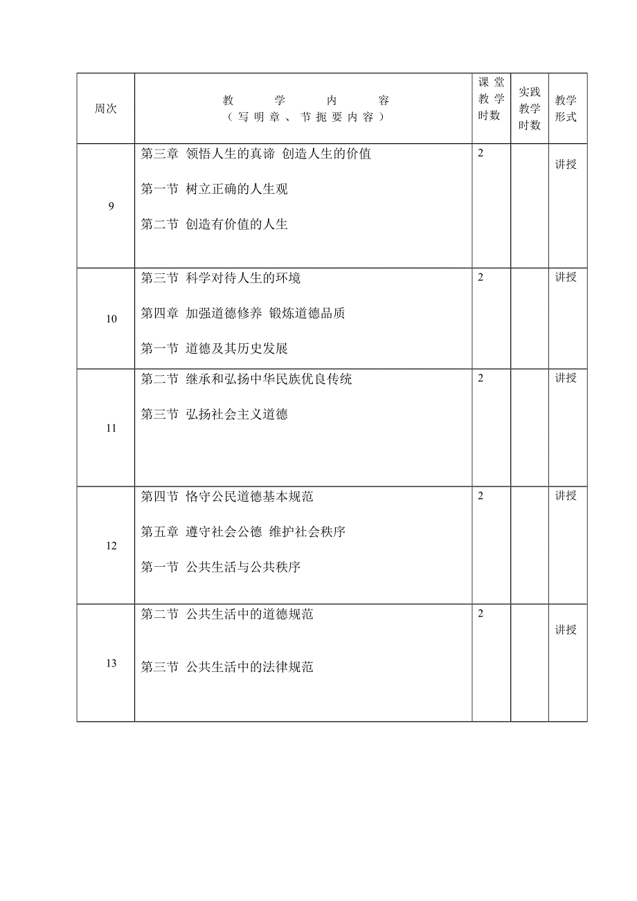 思想道德修养与法律基础教学进度表_第4页