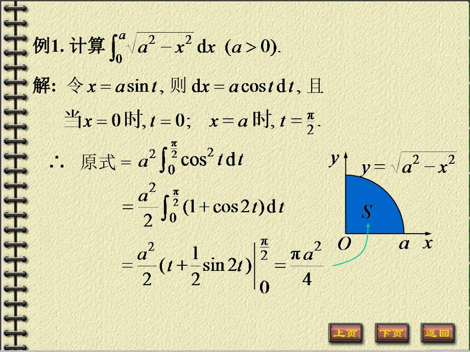 【微积分】定积分的换元法与分部积分法_第4页