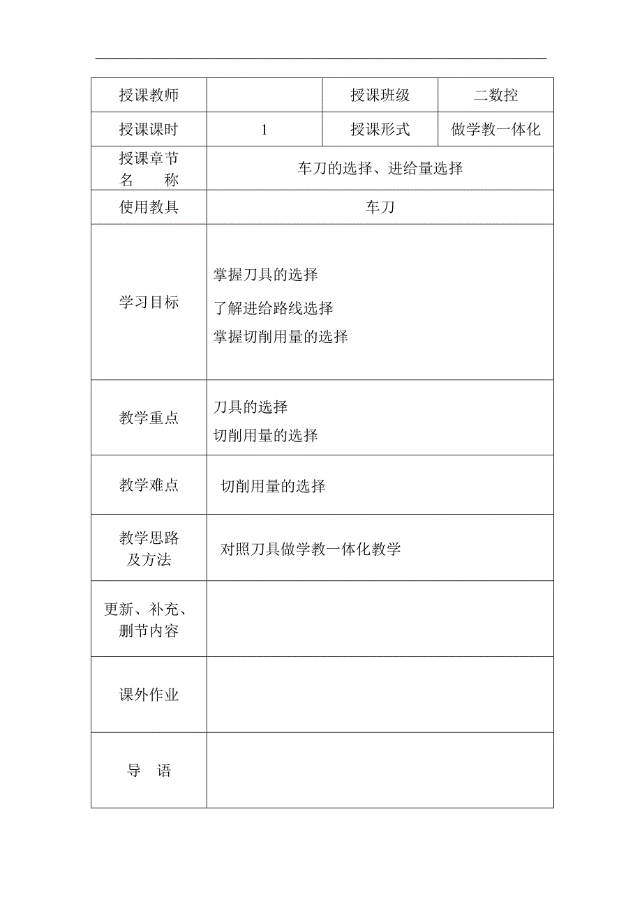 (刀具进给量选择)_第1页